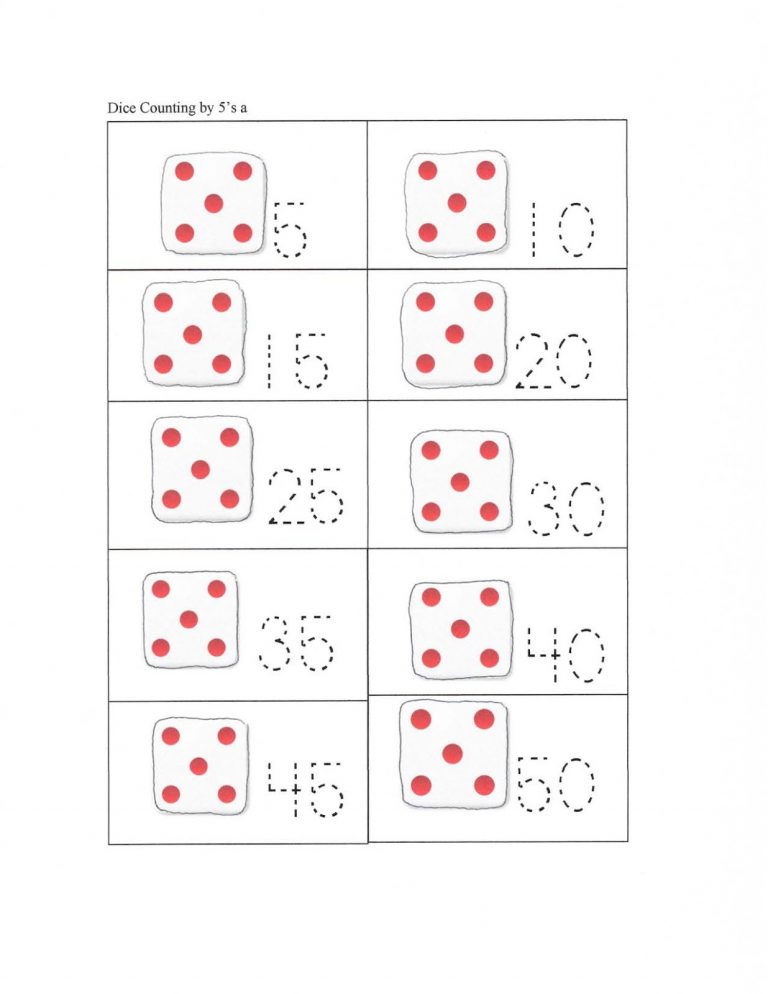 Counting By 5S Worksheets 28