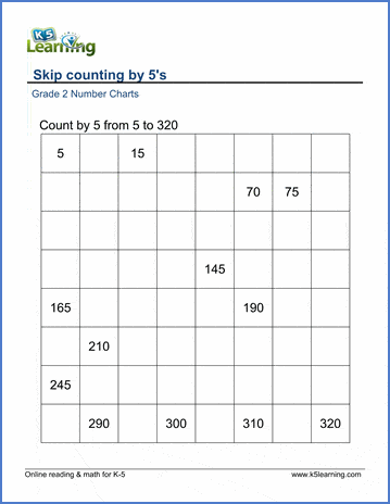 Counting By 5S Worksheets 32