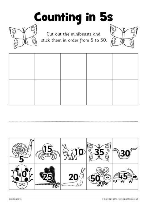 Counting By 5S Worksheets 5