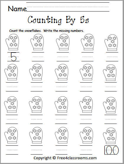 Counting By 5S Worksheets 58