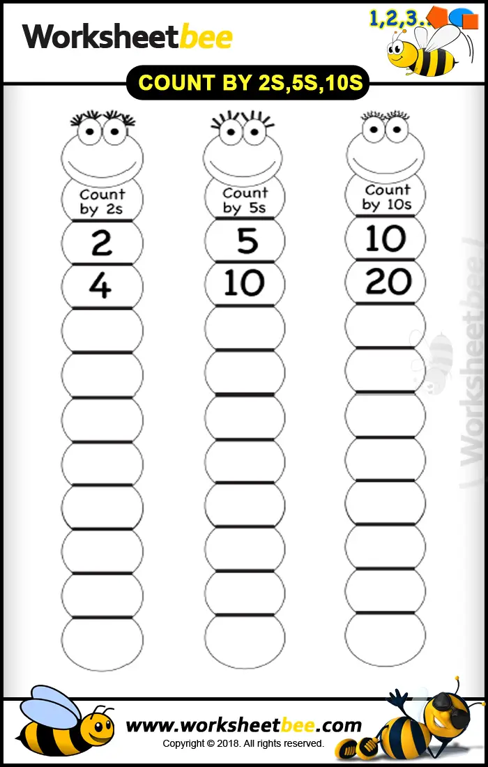 Counting By 5S Worksheets 60