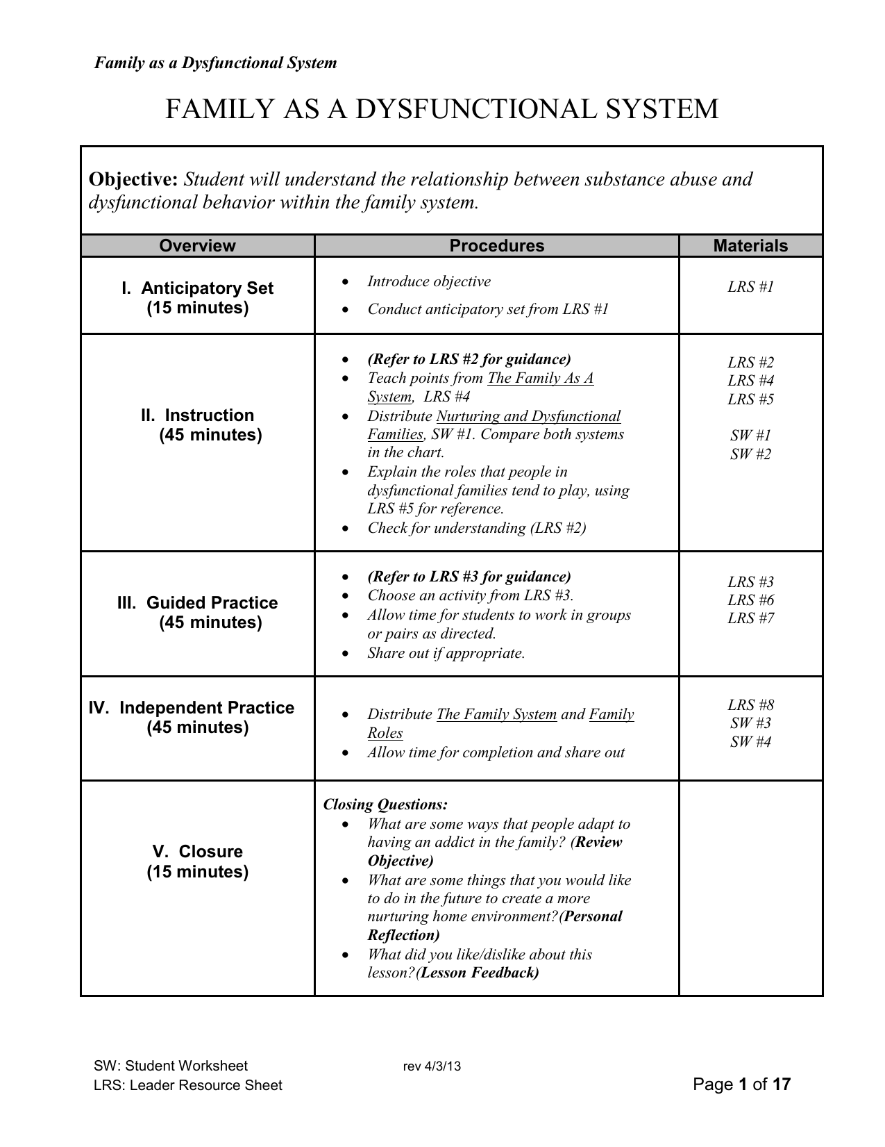 Free Printable Internal Family Systems Worksheets 42