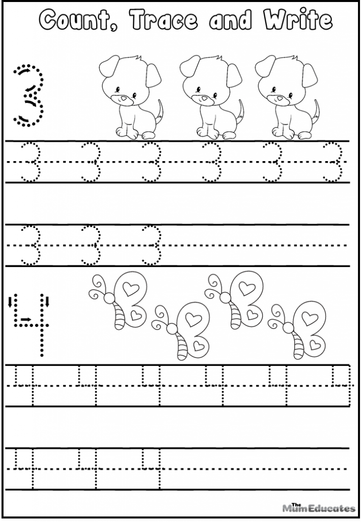 Get 60+ Number Tracing Worksheets 1-30 Pdf 56