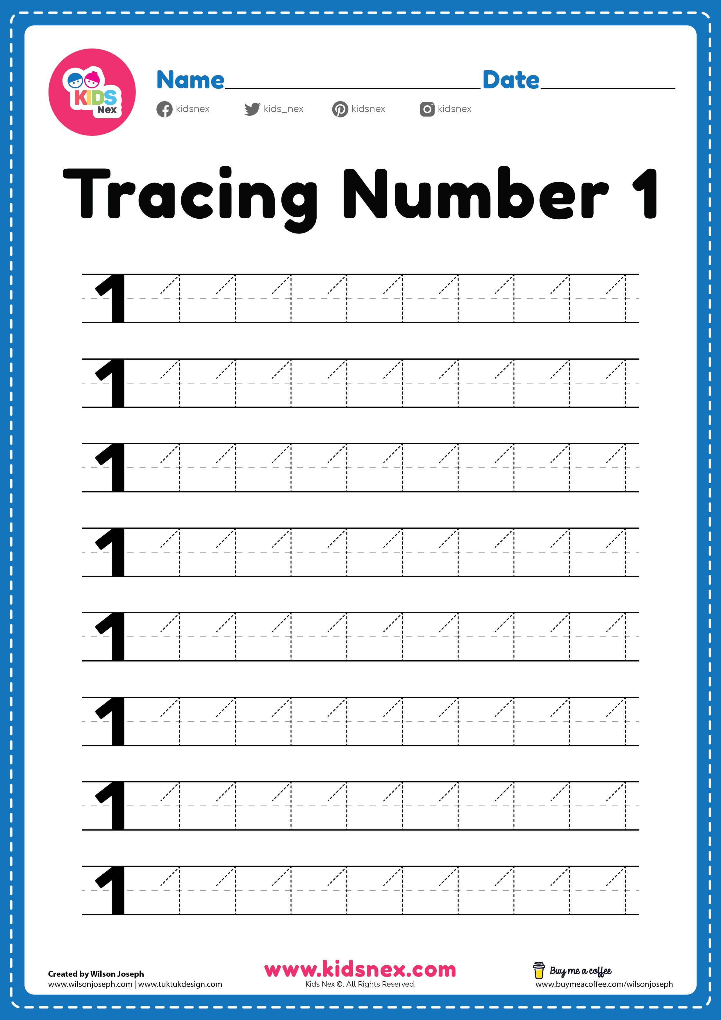 Get 60+ Number Tracing Worksheets 1-30 Pdf 74