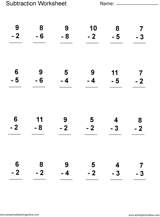 New 50+ Math For First Graders Worksheets 34