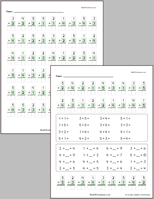 New 50+ Math For First Graders Worksheets 44