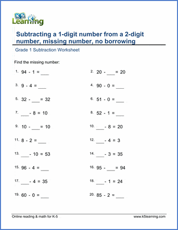 New 50+ Math For First Graders Worksheets 45