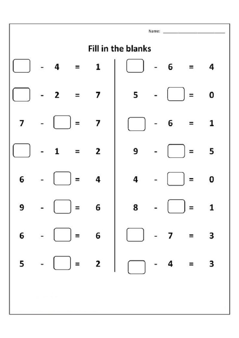 New 50+ Math For First Graders Worksheets 56