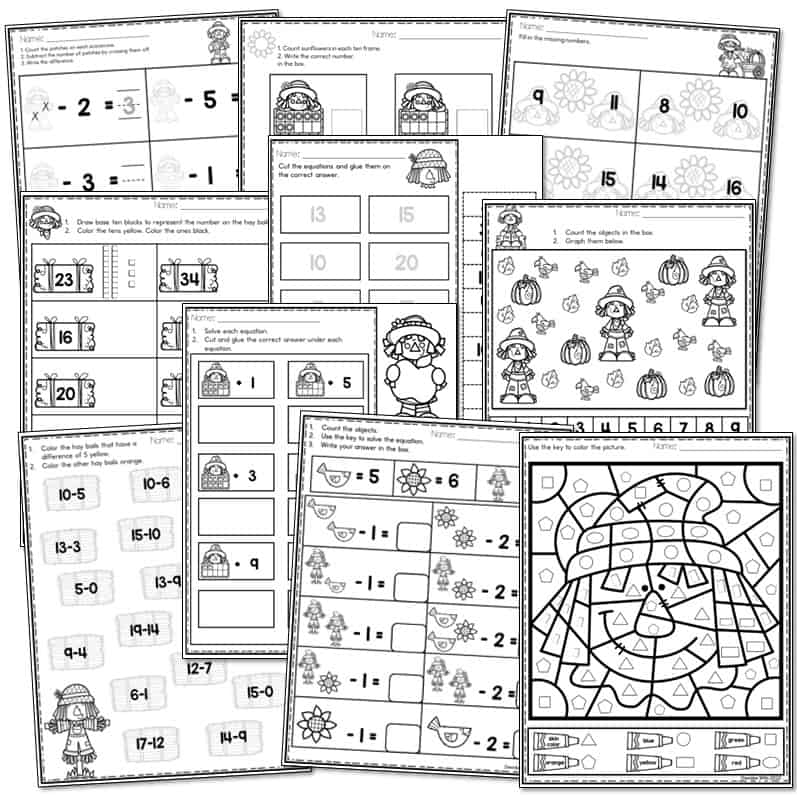 New 50+ Math For First Graders Worksheets 65