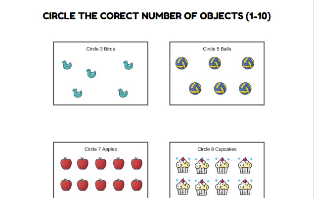 New 50+ Math For First Graders Worksheets 99