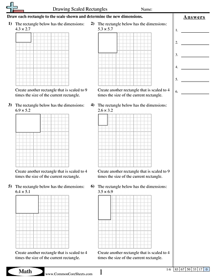 New 60+ Scale Drawings Worksheet Pdf 14