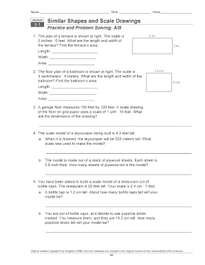 New 60+ Scale Drawings Worksheet Pdf 50