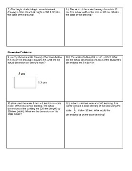 New 60+ Scale Drawings Worksheet Pdf 59