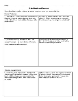 New 60+ Scale Drawings Worksheet Pdf 75