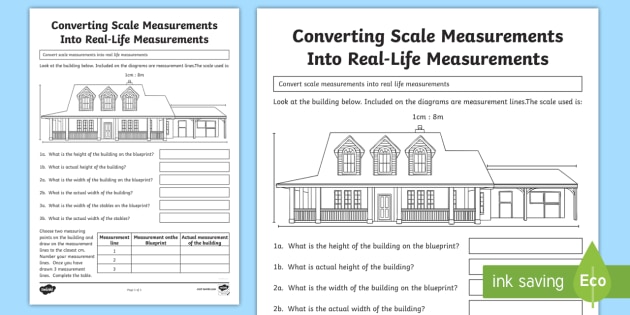 New 60+ Scale Drawings Worksheet Pdf 79