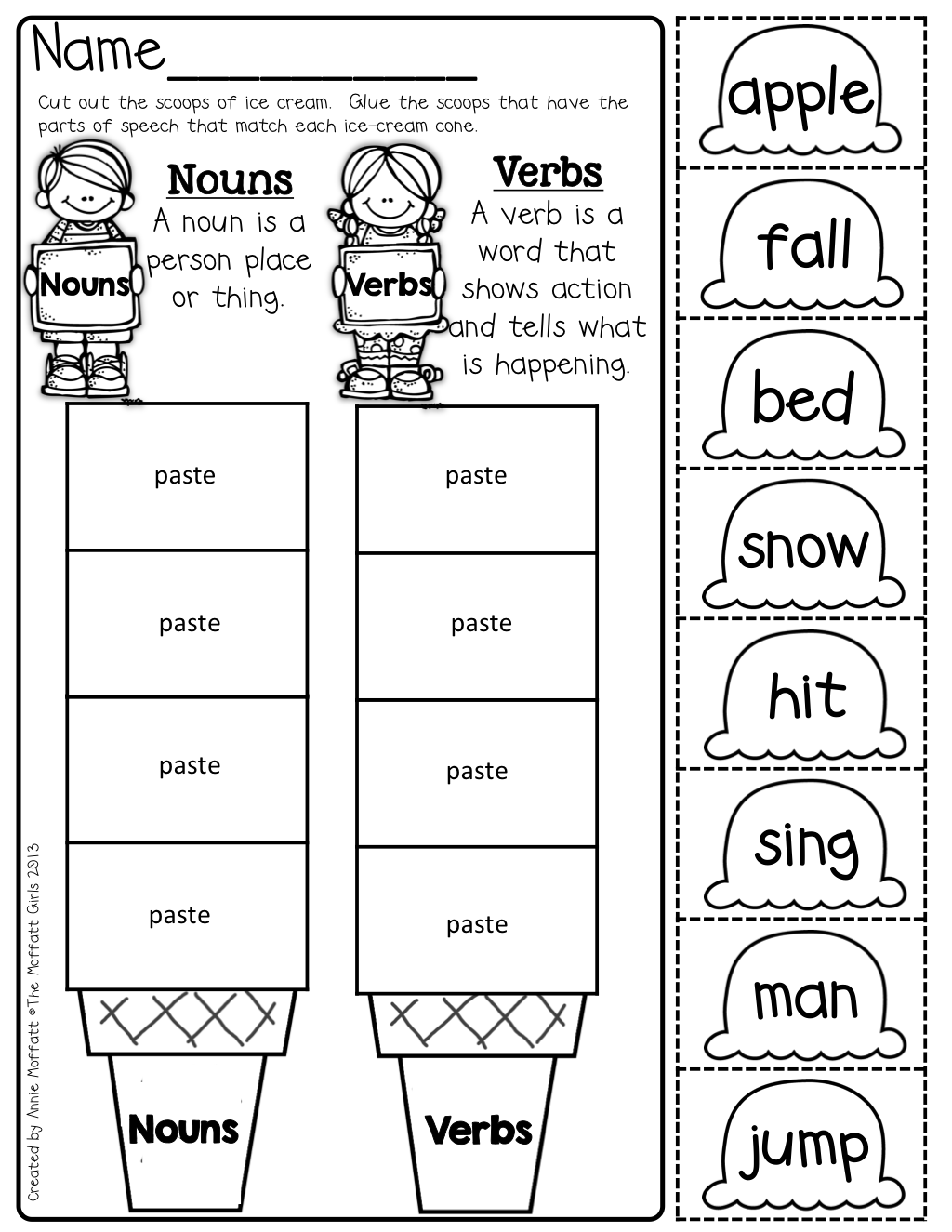 Noun And Verb Worksheet 16