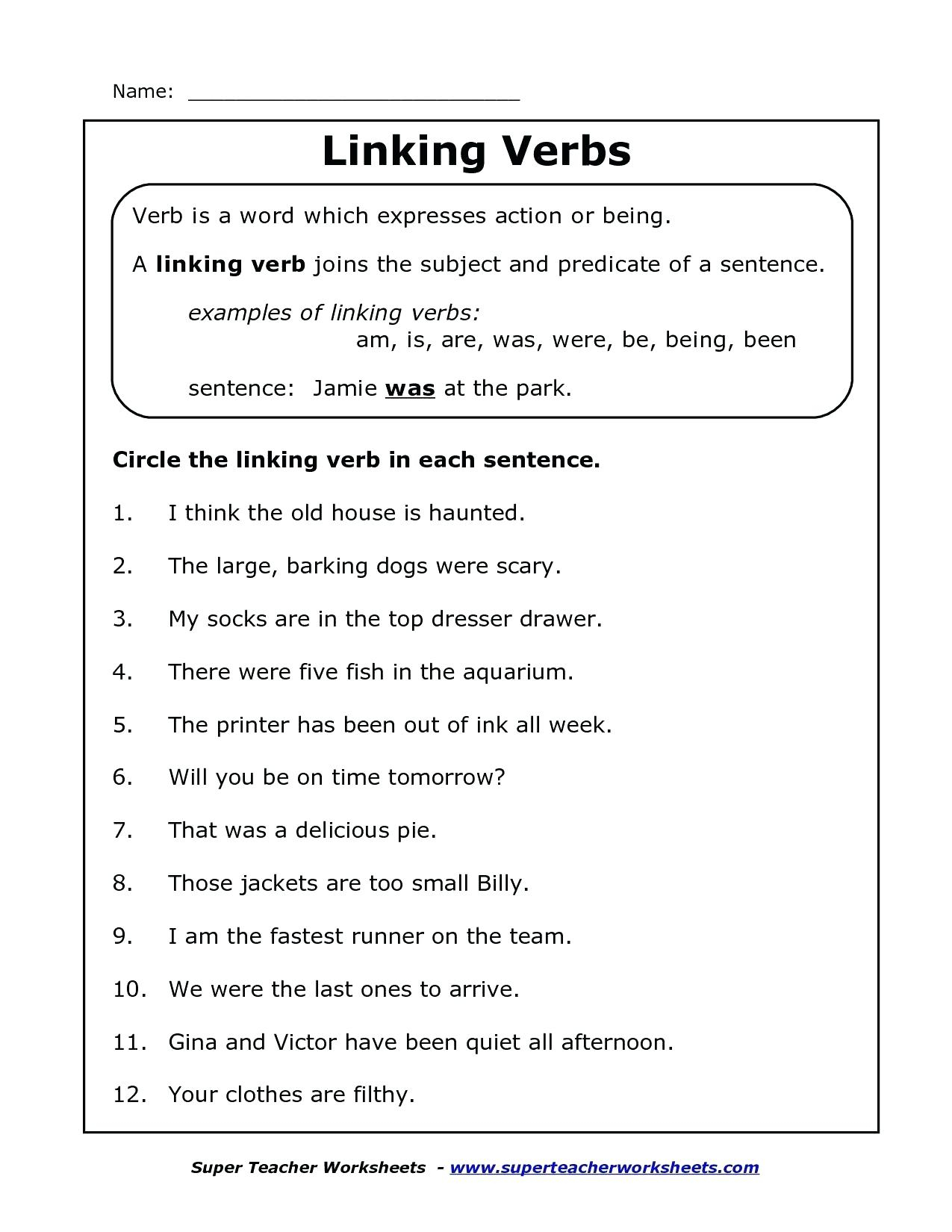 Noun And Verb Worksheet 23