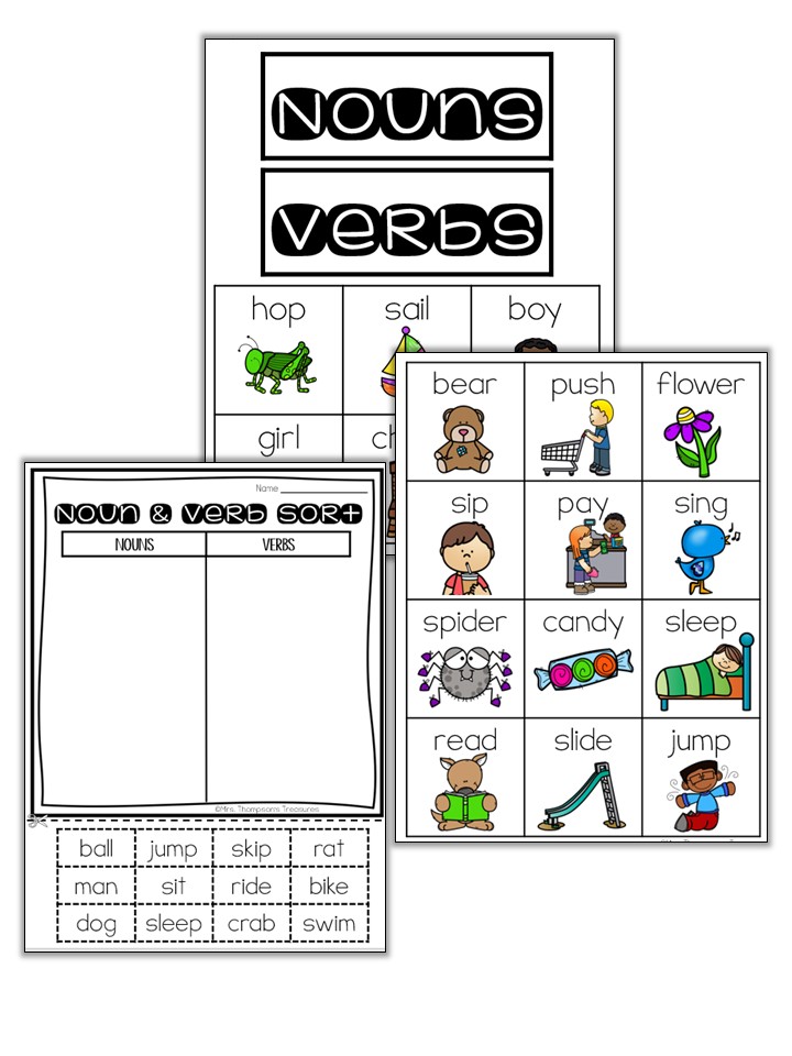 Noun And Verb Worksheet 37