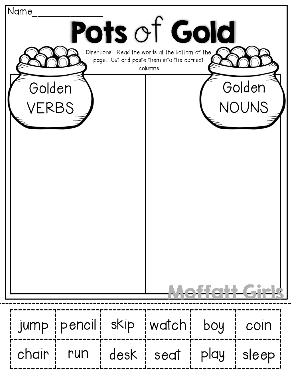 Noun And Verb Worksheet 44