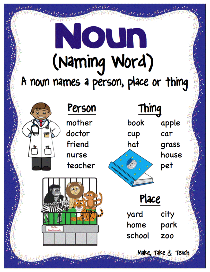 Noun And Verb Worksheet 60