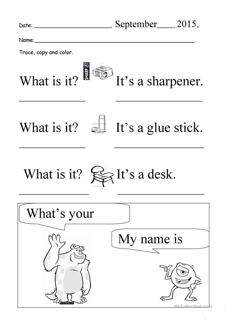 Printable Trace My Name Worksheet 68