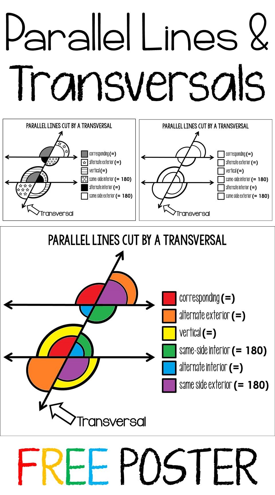 Save 50 Parallel Lines Transversal Worksheet 15