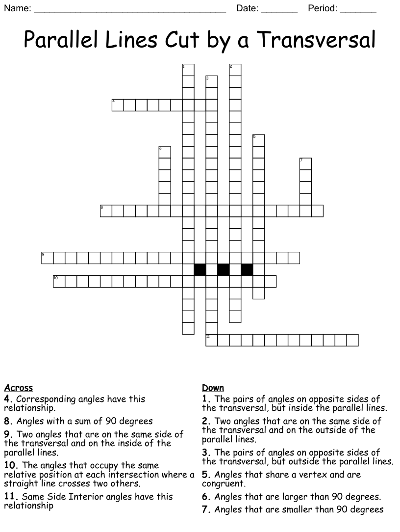 Save 50 Parallel Lines Transversal Worksheet 24