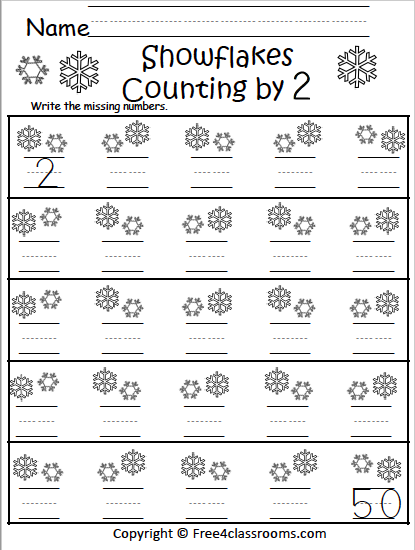 Save Count By 2S Worksheet 12