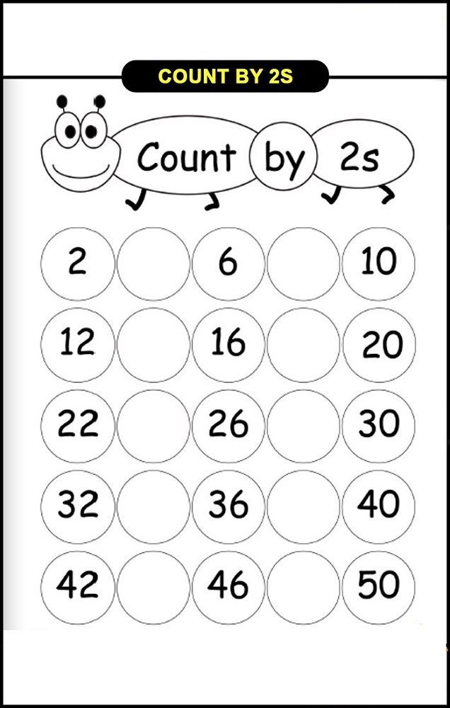 Save Count By 2S Worksheet 15