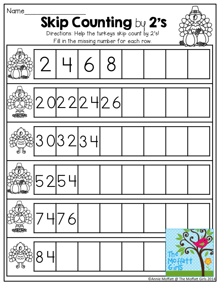 Save Count By 2S Worksheet 33