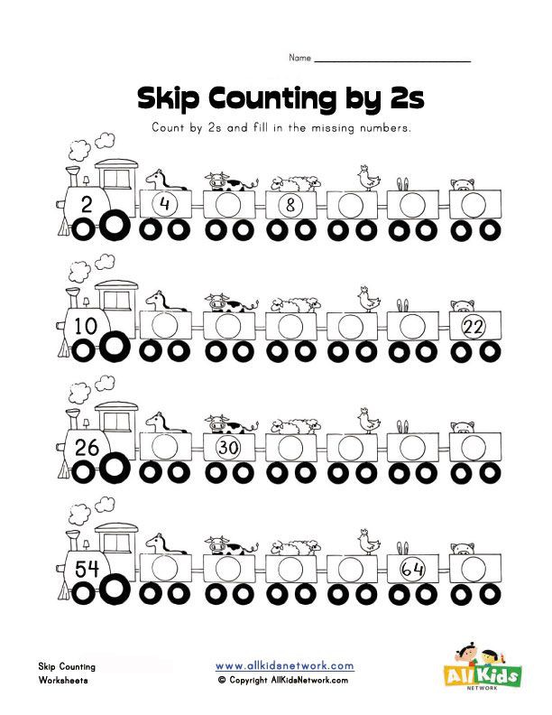 Save Count By 2S Worksheet 41