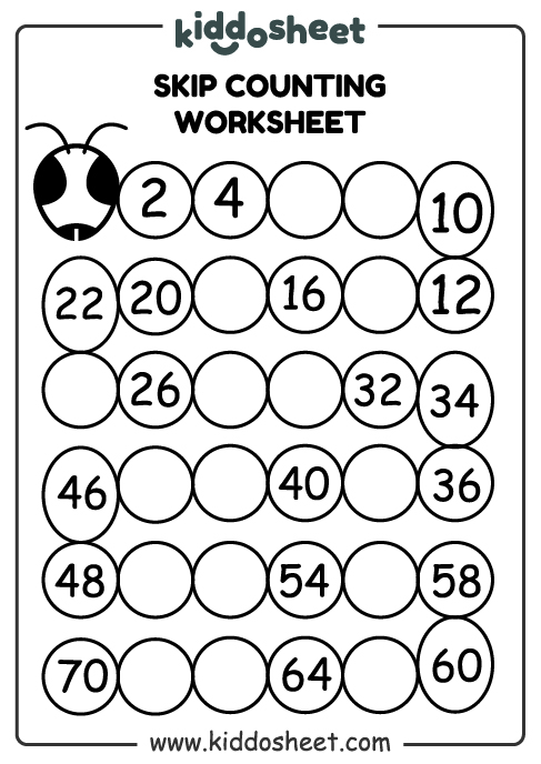 Save Count By 2S Worksheet 6