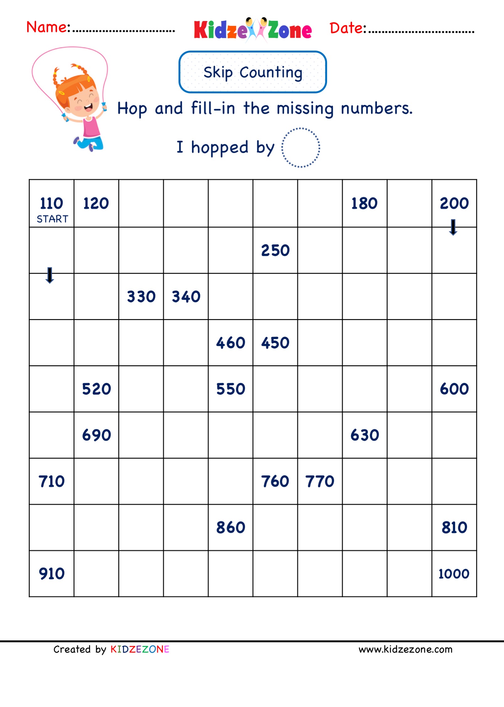 Save Count By 2S Worksheet 95