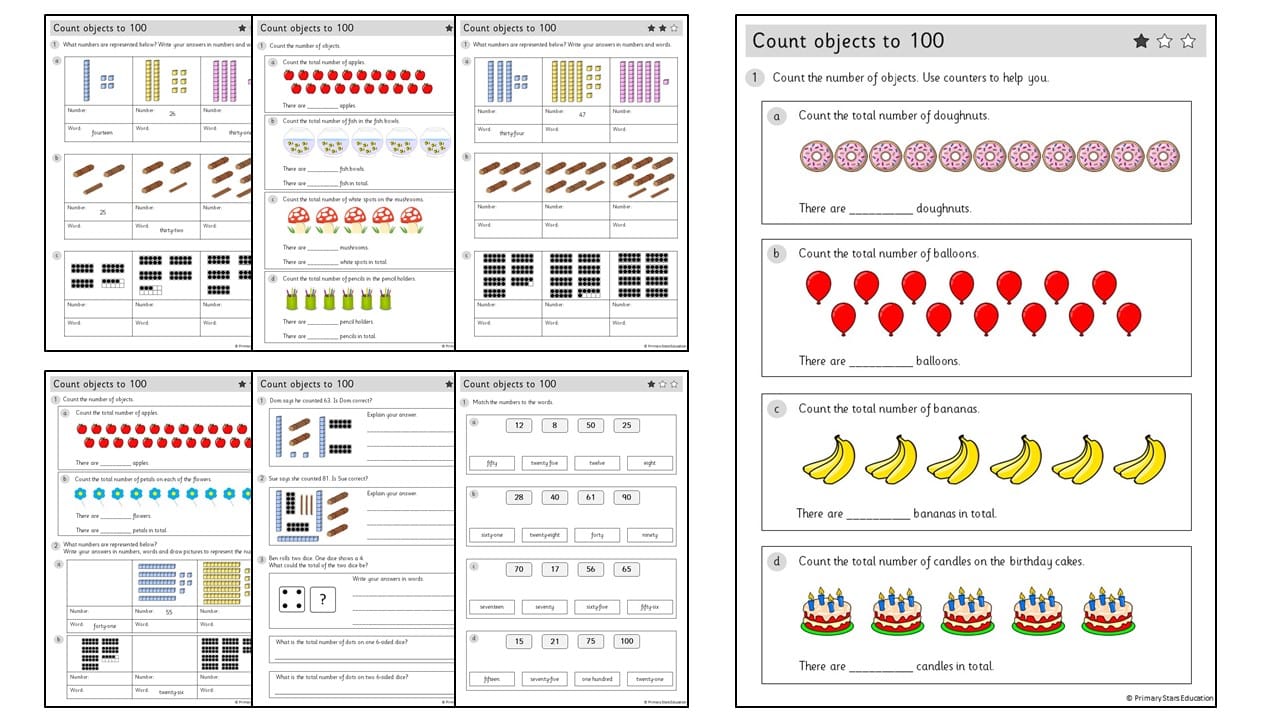 Save Count To 100 Worksheet 12