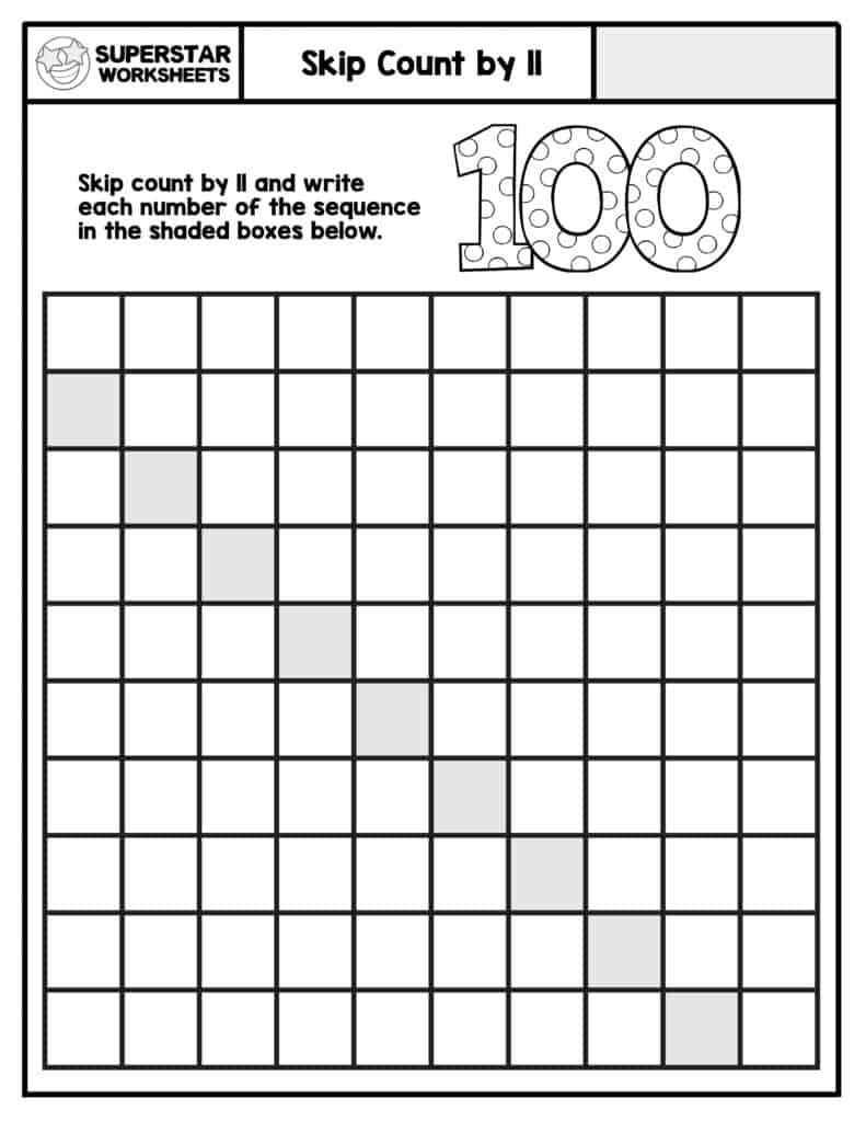 Save Count To 100 Worksheet 21