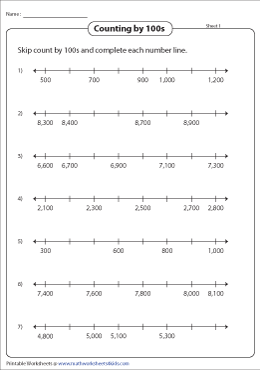 Save Count To 100 Worksheet 33