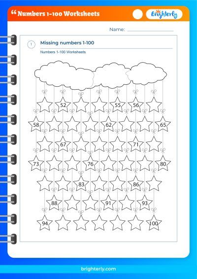 Save Count To 100 Worksheet 38