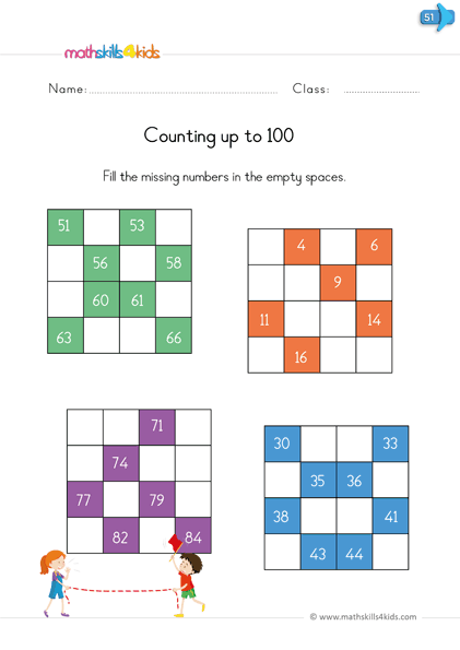 Save Count To 100 Worksheet 42