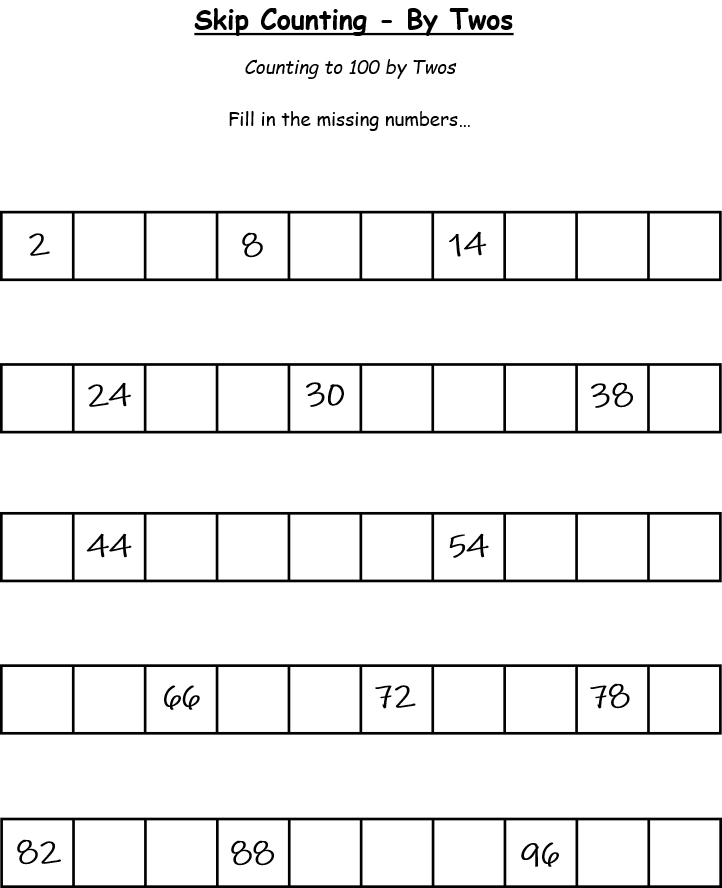 Save Count To 100 Worksheet 50