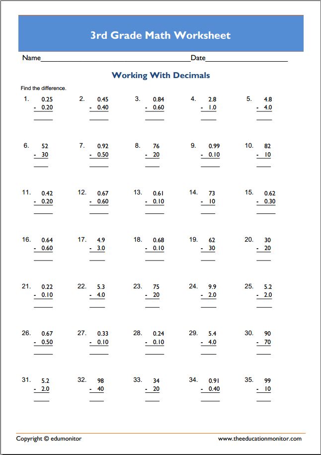 Save Math Worksheet For 3Rd Grade 22