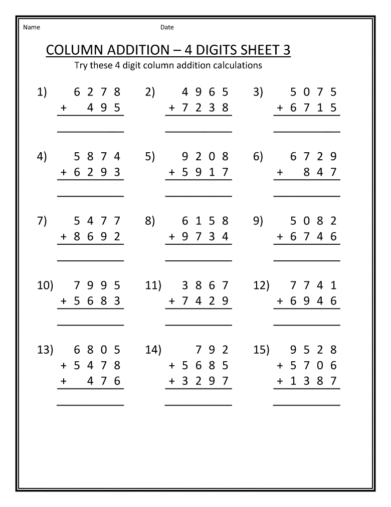 Save Math Worksheet For 3Rd Grade 3