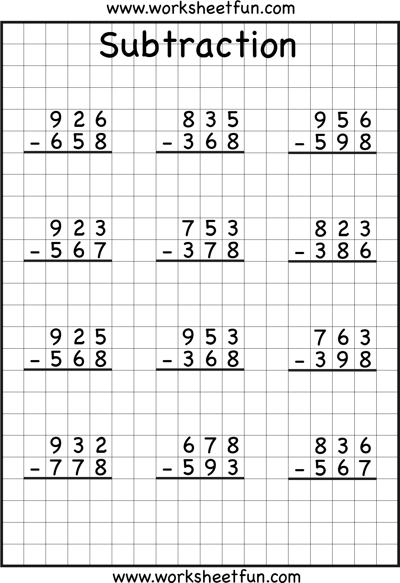 Save Math Worksheet For 3Rd Grade 4