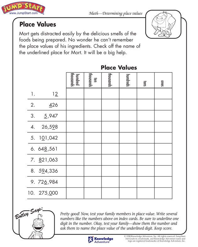 Save Math Worksheet For 3Rd Grade 54