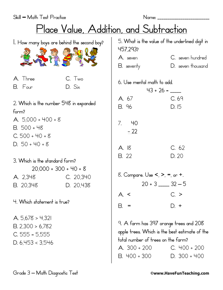 Save Math Worksheet For 3Rd Grade 86