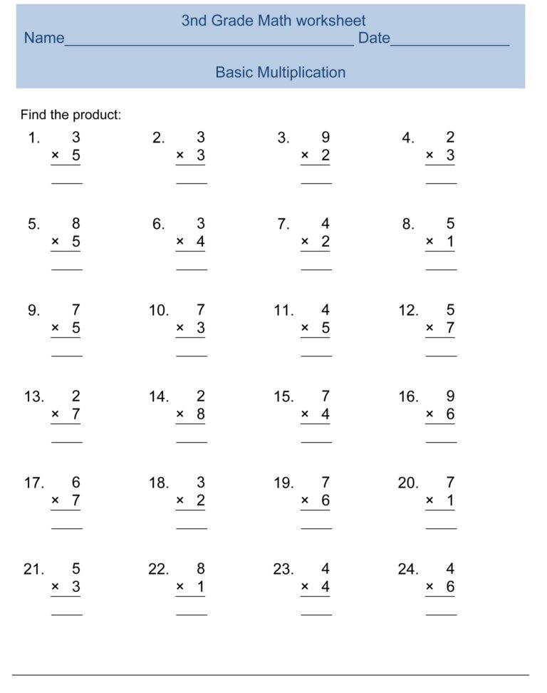 Save Math Worksheet For 3Rd Grade 88