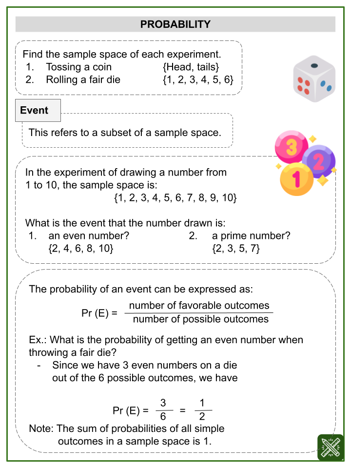 Simple Probability Worksheet Pdf 70