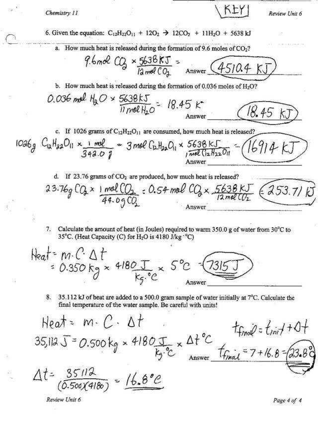 Stoichiometry Worksheet 2 Answers 15