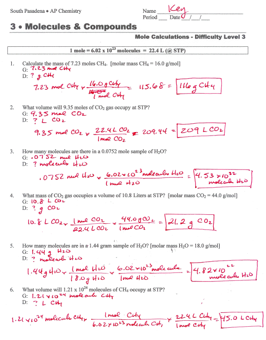 Stoichiometry Worksheet 2 Answers 59