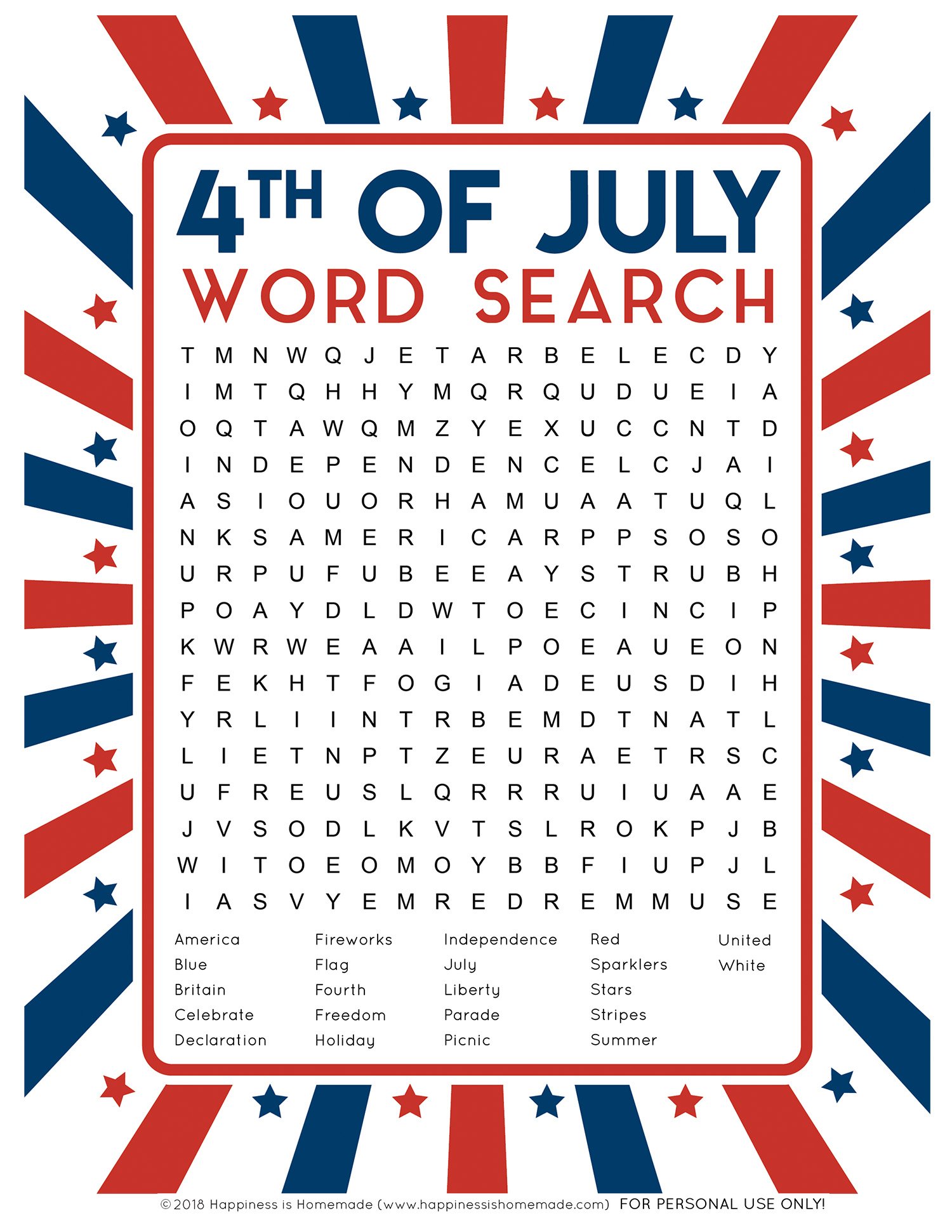 32 Fourth Of July Worksheets 11