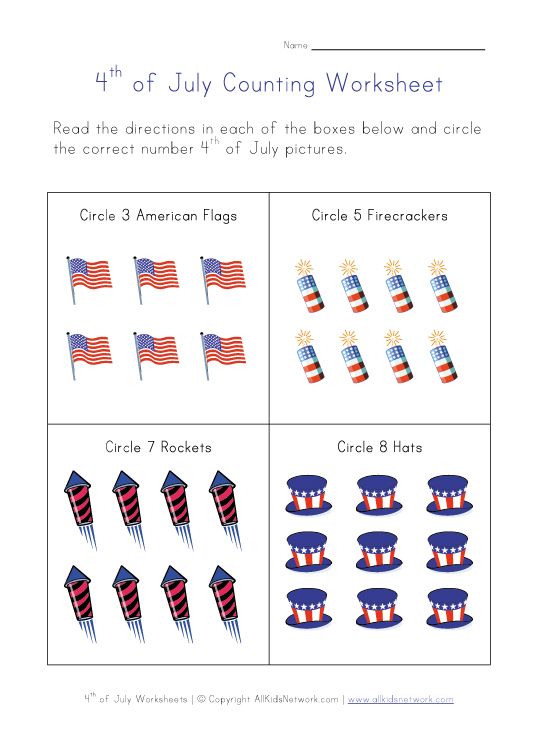 32 Fourth Of July Worksheets 14